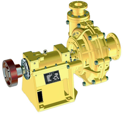 kwaliteit  Horizontal 500kw 740r/Min Heavy Duty Mud Slurry Pump ISO9001 Certification fabriek