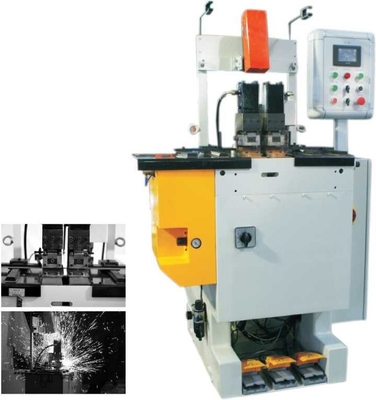 Hydraulische 80mm Automatische het Lassenmachine van de BreedteLintzaag