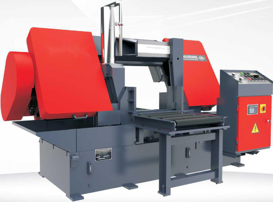 75m/Min Dual Column Band Saw, Horizontale Lintzaag de Om metaal te snijden van 5500w