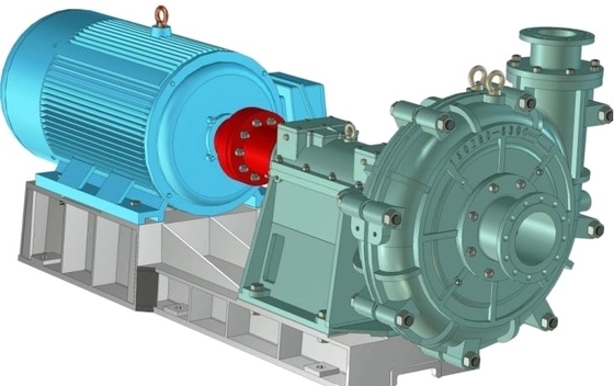 Niet Belemmerend Dunne modderpomp Met duikvermogen, 4kw Ash Slurry Pump 40ZBG-250