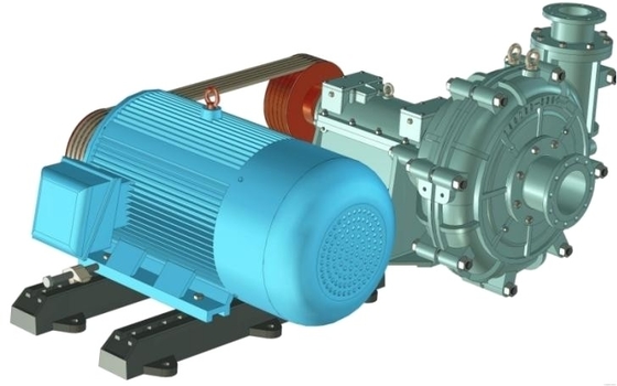 De roestvrije Pomp van de Modderoverdracht, Industriële de Modderpomp 250ZBG van 720.0M3/H (P) - 740