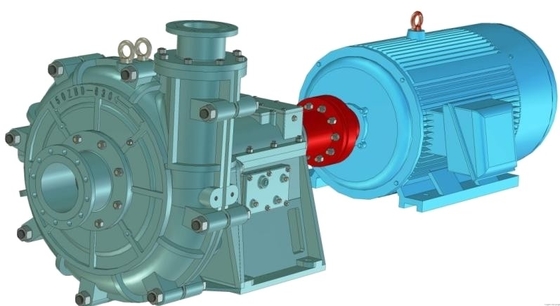 1480r/Min Horizontal Slurry Pump, de Modderpomp Met duikvermogen 80ZBQ-315 van 37kw