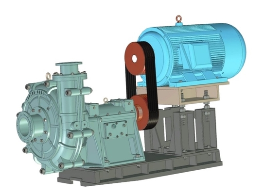 Niet Belemmerend van de de Modderdunne modder van 55kw de Hydraulische Pomp 200ZBQ-400