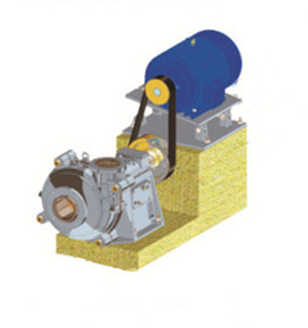 De horizontale Viscositeit 200NJ-530 van D200mm 780r/Min Mud Slurry Pump High